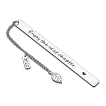 Load image into Gallery viewer, Bookmarks Graduation Gifts for Him Women Men Kids 2022 Book Lovers Gifts Metal Bookmarks for Students in Bulk Retirement Reading Gifts for Coworkers Inspirational Bookmarks Club Gifts for Readers