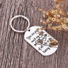 Load image into Gallery viewer, Anniversary Christmas Gifts Keychain For Him Her Boyfriend Girlfriend Valentine Day Birthday Husband Wife Key Chain Gifts Bestfriends Wedding Engagement Gifts Wifey Hubby Gifts Key Chain Presents