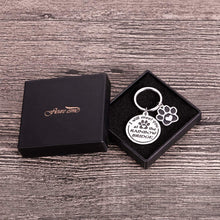 Load image into Gallery viewer, Loss of Pet Cat Dog Memorial Keychain Remembrance Gifts For Pet Owner Dog Mom Memory Sympathy Gifts For Loss Of Dog Cat Loss Gifts Keepsake For Dog Lover Cat Paw Print Keyring
