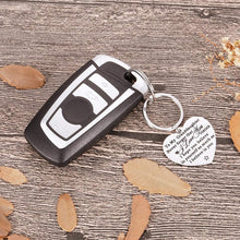 Load image into Gallery viewer, Granddaughter Keychain Gifts for Valentine Graduation from Grandma Grandpa to Granddaughter Mothers Day for Grand Kids Her Teen Adult Women Teenage Girls Christmas Gifts Inspirational Jewelry
