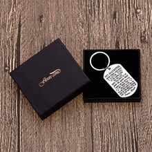 Load image into Gallery viewer, To My Daughter Keychain Christmas Gifts for daughter from Mom Dad Father Inspirational Stocking Stuffers For Her From Teen Adult Women Teenage Girls Kids Birthday Gradation Wedding Presents