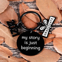 Load image into Gallery viewer, 2021 Graduation Keychain Gifts for Him Her Graduates Masters Nurses Students from College Medical High School Inspirational Gifts for Women Men Girls Daughter Son Graduates from Dad Mom