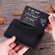 Load image into Gallery viewer, Son to My Dad Wallet Insert Card Valentine’s Day Gifs From Son For Dad Fathers Day Gifs Christmas Birthday Son To Step Dad from Little boy Kids I Love You Father Step Father Figure Wedding Men Him
