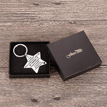 Load image into Gallery viewer, to My Grandson Keychain Valentine’s Day Gifts for Grandson Graduation from Grandma Grandpa Fathers Day Christmas Sweet 16th Birthday Gifts for Him Teens Adult Men Teenage Boys Inspirational