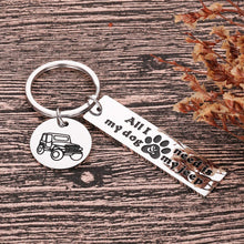 Load image into Gallery viewer, Jep Dog Lover Keychain Gifts For Dog Jep Owner Dog Mom Dad Jep Enthusiasts Gifts For Jeeper Girl Boy Men Women Friends Funny Keyring My Dog And My Jep Jeepsy Soul Jewelry Christmas Presents