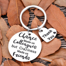Load image into Gallery viewer, Coworker Employee Appreciation Gifts Funny Keychain for Men Women Colleagues Leaving Retirement Boss Day Office Gifts for Colleagues Leader Coach Nurse Birthday Thank You Going Away Gifts Presents