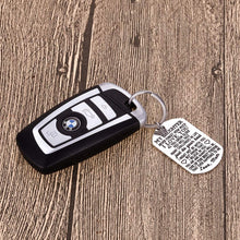 Load image into Gallery viewer, To My Daughter Keychain Christmas Gifts for daughter from Mom Dad Father Inspirational Stocking Stuffers For Her From Teen Adult Women Teenage Girls Kids Birthday Gradation Wedding Presents