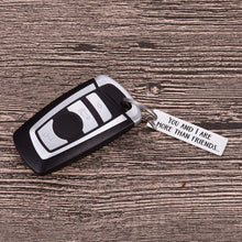 Load image into Gallery viewer, Funny Friendship Small Gang Keychain Double Sided Gifts for Best Friends Birthday Valentine Gifts for BFF Bestie Women Men Coworker Girlfriends Teenage Girls Boys Sisters Him Her Key Ring Jewelry