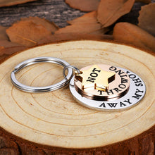 Load image into Gallery viewer, Hamilton Gifts Musical Jewelry Not Throwing Away My Shot Tri-Layer Keychain Broadway Musical Merchandise Theater Lover Gifts Rise Up Charm keyring for Teen Girls Men Women for Christmas Valentine