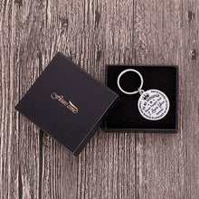 Load image into Gallery viewer, To My Daughter Keychain Gifts From Mom Dad To Daughter Inspirational Christmas Gifts For Her Women Girls Adoptive Step Daughter Birthday Wedding Graduation Encouragement Gifts To Girls Mothers Day