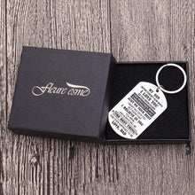 Load image into Gallery viewer, Gifts for Son Keychain Inspirational Birthday Gifts for Teenage Boys Men from Dad Mom to Son Kids Motivational Gifts College high School Graduation Key Ring Wedding Presents for Him