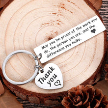 Load image into Gallery viewer, Boss Day Coworker Employee Appreciation Gifts Keychain for Men Women Leaving Gifts Office for Colleagues Leader Coach Nurse Birthday Thank You Going Away Gifts Retirement Boss Day Lady Presents