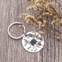 Load image into Gallery viewer, Funny Gag Gifts keychain for Bodybuilder friends Girlfriend Couple Keychain for wife Wedding Anniversary Fun Gifts for Women Men I Hope Your Day is As Nice As my But him her Hilarious