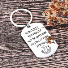 Load image into Gallery viewer, Christmas Gifts Keychain Funny Best Friend Gifts for Men Women Friends BFF Girls Boys Birthday Graduation Valentine Gifts for Daughter Son Boyfriend Girlfriends Coworker Key Chain Gag Gifts Him Her