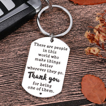 Load image into Gallery viewer, Boss Day Gifts Thank You Gifts for Women Men Coworker Employee Appreciation Gift for Boss Male Retirement Going Away Leaving Gifts Ideas for Teachers Office Inspirational Birthday Retired Keychain
