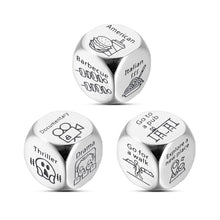 Load image into Gallery viewer, Date Night Gifts Anniversary Birthday Couple Gifts Naughty Dice for Her Him Boyfriend Girlfriend Husband Wife Decision Dice for Bride Groom One Year Anniversary Valentines Wedding Engagement Gift
