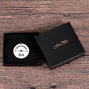 Inspirational Gifts for Women Men Pocket Hug Token Bulk Gifts for Coworkers Best Friend Graduation Gifts Employee Appreciation Day Leaving Office Christmas Stocking Stuffers Gifts For Daughter Son Double-Sided Coin