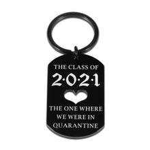 Load image into Gallery viewer, Fun Gifts Graduate Keychain For Daughter Son From Dad Mom Grandparents Nephew Niece Teen Medical Law Grad Students Keyring For Him Her women men boys girls Maters Nurse College High School Students
