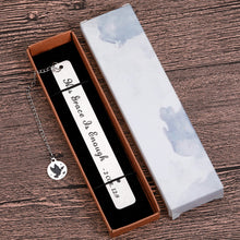 Load image into Gallery viewer, Inspirational Gifts Bookmark for Women Men Christian Baptism Catholic Bookmarks for Him Her Bible Verse Book Lovers Religious Gifts for Girls Kids Readers Christmas Birthday Metal Bookmarks in Bulk
