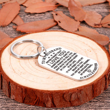 Load image into Gallery viewer, Men's Valentine's Day Gifts for Him Girlfriend Boyfriend from Husband Wife I Love You Keychain Birthday Anniversary Wedding Gifts for Hubby Fiance Couple Bride Groom Cute Keychain from Her Men Women
