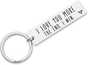 Anniversary Giftss For Husband Wife Birthday I Love You Keychain Giftss For Girlfriend Boyfriend Couple Wedding Giftss From Wifey Hubby Valentine Day Giftss Key Chain For Him Her Presents