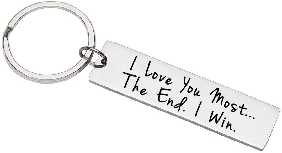Husband Wife Keychain Gifts For Anniversary Birthday Wedding Gifts From Wifey Hubby Valentine Day Gifts For Girlfriend Boyfriend Couple Key Chain Gifts for Him Her