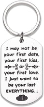 Load image into Gallery viewer, Wife Husband Keychain for Him Her To My Man Woman Gift for Boyfriend Girlfriend Stocking Stuffer Anniversary Wedding Vanlentines Day Gifts To My Wife Key Chain Christmas
