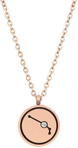 12 Zodiac Constellation Necklace Valentine Day Gifts For Her Women Girls Star Birth Sign Necklace Gifts Horoscope Necklace Rose Gold 16" - 18" Chain Astrology Jewelry Pendant Celestial Necklace Zodiac Charm Gifts