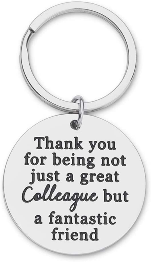 Coworkers gifts for Men Women Keychain Retirement Gifts Appreciation Gifts Leaving Farewell Gifts For Coworker Supervisor Boss Colleagues Thank You Gifts Birthday Gifts for Him Her