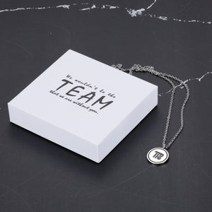 We wouldn’t be the team that we are without you Zodiac Necklace Star Birth Sign Necklace Gifts Horoscope Necklace