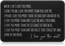 Load image into Gallery viewer, Wallet Insert Card Christmas Gifts for Him Her Husband Boyfriend Valentine Anniversary Birthday Gifts Mini Love Note Wedding Engagement Gifts Men
