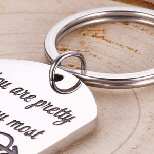 Anniversary Christmas Gifts Keychain For Him Her Boyfriend Girlfriend Valentine Day Birthday Husband Wife Key Chain Gifts Bestfriends Wedding Engagement Gifts Wifey Hubby Gifts Key Chain Presents