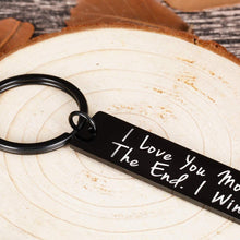 Load image into Gallery viewer, Husband Wife Keychain Gifts for Anniversary Birthday Wedding Gifts from Wifey Hubby Valentine Day Gifts for Girlfriend Boyfriend Couple Key Chain Gifts for Him Her
