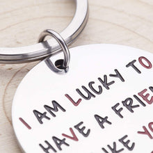 Load image into Gallery viewer, Birthday Gifts for Best Friends Keychain Friendship Gifts for Teenage Girls Women Friends BFF Besties Men Friends Appreciation Thank You Gifts Wedding Gifts for Sisters Him Her Key Ring
