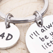 Load image into Gallery viewer, Dad Christmas Birthday Gifts Fathers Day Stocking Stuffers for Dad Keychain Step Daddy Gifts from Daughter Son Kids Wife Father in Law Dad of The Bride Wedding Anniversary Presents Keyring Men Him
