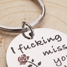 Load image into Gallery viewer, Good Friends Keychain Funny Friendship Long Distance Quarantine Gifts For Friends Reunion Sorority Sister Reunion Gifts For Sisters Women Female Best Friends Girls Besties I Miss You Birthday
