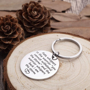 Encouragement Keychain For Teen Girls Boys Women Men Motivational Inspirational Gifts I Am The Storm Key Chain For Teenage Son Daughter Gifts Key Ring Birthday Presents For Him Her Dog Tag
