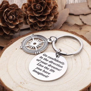 Inspirational Gifts for son daughter keychain Women Men Graduation Gifts For high school college graduates Him Her Graduation Masters Nurses Students from College