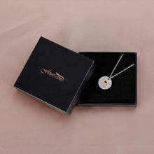 Load image into Gallery viewer, Valentine Day Gifts Initial Letter Pendant Necklace For Her Women Girls 18K Gold Plated Alphabet 26 A-Z Necklace Stainless Steel Round Script Name Monogram Charm Adjustable Chain Jewelry Teens
