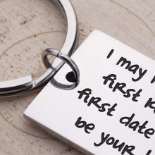 Load image into Gallery viewer, Husband Gifts for Fathers Day Anniversary from Wife Couple Keychains Boyfriend Girlfriend Birthday Wedding Love Key Ring Gifts for Him Her Men Women I Just Want to Be Your Last Everything Dog Tag
