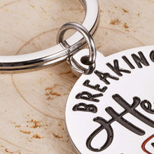 Load image into Gallery viewer, Fleure Esme Funny Dog pet tag Keychain enrgraved Collar id tag cat Dog tag for pet from dogmom dogdad Breaking Hearts

