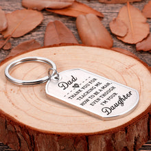 Load image into Gallery viewer, Fathers Day Keychain Gifts for Dad From Kids Son Daughter Men Valentines Best Gifts for Dad Husband Papa Stepdad New Daddy To Be From Stepdaughter Wife Birthday Christmas Stepfathers Day Gifts
