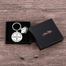Load image into Gallery viewer, Funny Senior class of 2021 Graduation Gifts Keychain For Her Female Nurse Women Girls From Dad Mom Stepfather from Middle High College Medical Law Dental School Grad Gifts Boyfriend Girlfriend Keyring
