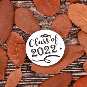 Graduation Gifts for Girls Her Him Class of 2022 Senior Grad Gifts High School College Graduate Gifts Keychain for Men Medical Masters Nurse Students Inspirational Gifts for Son Daughter Best Friend Double-Sided Token