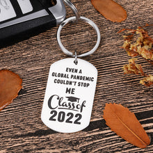 Load image into Gallery viewer, 2022 graduation gifts for him her class of 2022 senior graduate keychain gifts for college high middle school nurse master students grad idea for son daughter from dad mom girlfriend boyfriend
