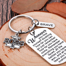 Load image into Gallery viewer, 2023 Graduation Gifts For Him Her Senior Class Of 2023 High Middle Medical Nurse School Students Inspirational Surgery Graduate Gifts Cancer Recovery from Mom Dad Teachers Best Friends Motivational Birthday Valentines Christmas Keychain
