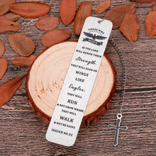 Load image into Gallery viewer, Inspirational Gifts for Women Men Christian Religious Bookmark Bible Verse Gifts for Book Lovers Readers Baptism Catholic Bookmarks Gifts for Him Her Girls Female in Bulk Christmas Birthday Bookmark
