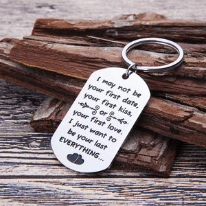 Wife Husband Keychain for Him Her To My Man Woman Gift for Boyfriend Girlfriend Stocking Stuffer Anniversary Wedding Vanlentines Day Gifts To My Wife Key Chain Christmas