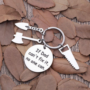 Dad-Birthday-Gifts-Keychain-for-New-Step Dad Daddy to Be Fathers Day Gifts from Daughter Son Kids Wife to Husband Gifts Wedding Anniversary for Men Him Presents Hand Tool Charm