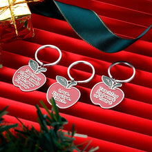 Load image into Gallery viewer, Teacher Appreciation Christmas Gifts 2020 for Teachers Keychain Sets 3 Pieces Thank You Gifts for Teachers Coaches Tutors Principals Presents Teachers Week Brithday Graduation Gifts Women

